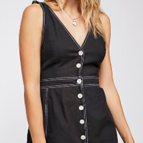 Free People London Town Mini Dress - Picture 5 of 5